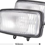 Τετράγωνοι Προβολείς Αυτοκινήτου Universal H3 12V 55W 6.5cm 2τμχ 13422 Autoline