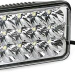 Τετράγωνος Προβολέας Αυτοκινήτου LED Universal 45W 20cm 1τμχ 14205 Autoline