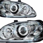 Μπροστινά Φανάρια για Honda Civic 1999 2τμχ 11577 Autoline