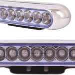 Φώτα Ημέρας Αυτοκινήτου σε Σχήμα Μπάρας LED Universal 12V 2τμχ SJ257-9B 10069 Autoline