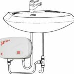 Ταχυθερμοσίφωνας Μπάνιου / Κουζίνας Ηλεκτρικός Μονοφασικός 5kW 2AA25 Geyser