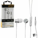 In-ear Handsfree με Βύσμα 3.5mm Λευκό HN25 NSP