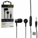 In-ear Handsfree με Βύσμα 3.5mm Μαύρο HN25 NSP