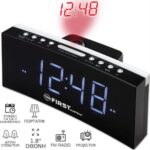 Ψηφιακό ξυπνητήρι με προτζέκτορα, φως, ραδιόφωνο και διπλή αφύπνιση με επιλογή ημερών FA-2420-4 First Austria