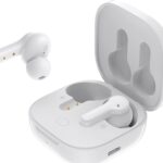 QCY T13 TWS WHITE Dual Driver 4-mic noise cancel. True Wireless Earbuds - Quick Charge 380mAh
