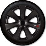 Σετ Τάσια Αυτοκινήτου Argo VR Carbon/Black 4τμχ 15" Μαύρο 14124 Autoline