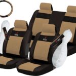 Σετ Καλύμματα Αυτοκινήτου 9τμχ Πολυεστερικά XDC Μπεζ 11618 Autoline