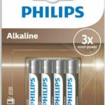 Philips Long Lasting Power LR03A4B/10 Αλκαλικές Μπαταρίες AAA 1.5V 4τμχ