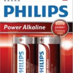 Philips Power LR14P2B/10 Αλκαλικές μπαταρίες υψηλής απόδοσης 2 τμχ C
