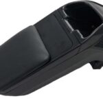 Τεμπέλης Αυτοκινήτου από Δερματίνη Συμβατός με Peugeot 208 2012+ Μαύρο Χρώμα 22249 Auto Gs