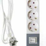 Osio OPS-2004 Πολύπριζο 4 θέσεων με παιδική προστασία, διακόπτη και καλώδιο 1.5 m