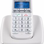 Motorola S3001 WHITE Ασύρματο Τηλέφωνο για Ηλικιωμένους με Aνοιχτή Aκρόαση Λευκό