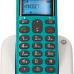 ΑΣΥΡΜΑΤΟ ΤΗΛΕΦΩΝΟ ΜΕ ΑΝΟΙΧΤΗ ΑΚΡΟΑΣΗ (ΕΛΛΗΝΙΚΟ ΜΕΝΟΥ) TURQOISE GR T301T MOTOROLA