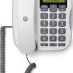 ΕΝΣΥΡΜΑΤΟ ΤΗΛΕΦΩΝΟ ΜΕ ΜΕΓΑΛΑ ΠΛΗΚΤΡΑ, ΑΝΟΙΧΤΗ ΑΚΡΟΑΣΗ ΚΑΙ LED WHITE GR CT510 MOTOROLA