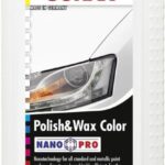 ΓΥΑΛΙΣΤΙΚΟ ΚΑΙ ΚΕΡΙ ΜΕ ΧΡΩΜΑ ΑΣΠΡΟ POLISH & WAX COLOR NANOPRO 250ML 296041 SONAX