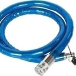 Αντικλεπτική Κουλούρα Μοτοσυκλέτας με Μήκος 120εκ. Μπλε Χρώμα 21943 Autoline