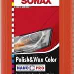 ΓΥΑΛΙΣΤΙΚΟ ΜΕ ΚΕΡΙ ΚΑΙ ΧΡΩΜΑ ΚΟΚΚΙΝΟ POLISH & WAX COLOR NANOPRO 250ML 296441 SONAX