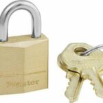 Μπρούτζινο Λουκέτο Πέταλο με Κλειδί 50mm 150050112 150EURD Master Lock