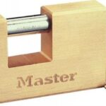Μπρούτζινο Λουκέτο Τάκου με Κλειδί 63mm 606063112 Master Lock