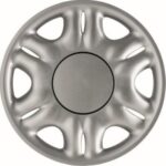 Σετ Τάσια Αυτοκινήτου με Μαύρη Ρίγα 4τμχ 13" Ασημί 008.18.1323 G3