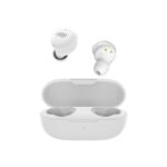 QCY T17 WHITE In-ear Bluetooth Handsfree Ακουστικά με Θήκη Φόρτισης Λευκά