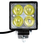 Τετράγωνος Προβολέας Αυτοκινήτου LED Universal 10-30V 12W με Λευκό Φωτισμό 1τμχ 14535 Autoline