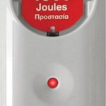 Crystal Audio Μονή Εξωτερική Πρίζα Ρεύματος Ασφαλείας Λευκή CP1-1300-70W