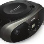 Φορητό Ηχοσύστημα BM004A-614 με CD / USB / Ραδιόφωνο σε Μαύρο Χρώμα Akai