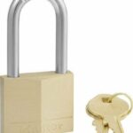 140EURDLF Μπρούτζινο Λουκέτο Μακρύλαιμο με Κλειδί 40mm 140540112 Master Lock