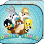 Πλαϊνό Σκίαστρο Αυτοκινήτου με Βεντούζα Colzani Looney Tunes 44x35εκ. 138.10970