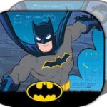 Πλαϊνά Σκίαστρα Αυτοκινήτου με Βεντούζα Colzani Batman 44x35εκ. 2τμχ 138.10971