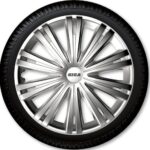 Σετ Τάσια Αυτοκινήτου Giga 4τμχ 16" Ασημί 13624 Autoline