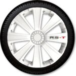 Σετ Τάσια Αυτοκινήτου Gorecki Argo RS-T 4τμχ 14" Λευκό 13641 Autoline