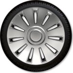 Σετ Τάσια Αυτοκινήτου Argo Mythos 4τμχ 13" Ασημί 13655 Autoline