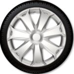 Σετ Τάσια Αυτοκινήτου Argo Mega 4τμχ 13" Ασημί 13673 Autoline