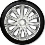 Σετ Τάσια Αυτοκινήτου Argo Nero 4τμχ 16" Ασημί 13680 Autoline