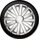 Σετ Τάσια Αυτοκινήτου Spyder Pro 4τμχ 14" Ασημί 13690 Autoline