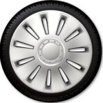 Σετ Τάσια Αυτοκινήτου Gorecki Argo Silverstone 4τμχ 13" Ασημί 13884 Autoline