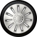 Σετ Τάσια Αυτοκινήτου Gorecki Argo Silverstone Pro 4τμχ 15" Ασημί 13890 Autoline