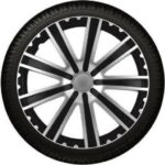 Σετ Τάσια Αυτοκινήτου Argo VR 4τμχ 14" Ασημί/Μαύρο 14133 Autoline