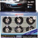 Στρογγυλό Φως Ημέρας Αυτοκινήτου  LED Universal 1τμχ 10075 Autoline