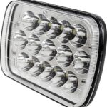 Τετράγωνοι Αδιάβροχοι Προβολείς Αυτοκινήτου LED Universal 45W 5cm 2τμχ 14204 Autoline