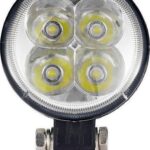 Στρογγυλός Αδιάβροχος Προβολέας Αυτοκινήτου LED Universal 10-30V 12W 80cm 1τμχ 14308 Autoline