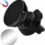 Βάση Κινητού Αυτοκινήτου Αεραγωγού με Μαγνήτη Μαύρο 14376 Autoline