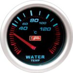 Όργανο θερμοκρασίας νερού AUTO GAUGE μαύρο, 52mm(2'') 11646 AUTOLINE