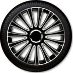 Σετ Τάσια Αυτοκινήτου Argo Le Mans 4τμχ 14" Ασημί/Μαύρο 13648 Autoline