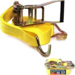 Ιμάντας Αποσκευών Αυτοκινήτου 800x5cm με Καστάνια Κίτρινο 21064 Autoline