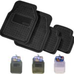 Σετ Μπροστινά και Πίσω Πατάκια Universal Diamont Plate 4τμχ από Λάστιχο ΓΚΡΙ 13132 Autoline