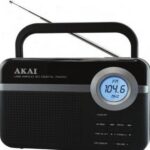 Ψηφιακό ραδιόφωνο με USB και κάρτα SD BLACK PR006A-471U AKAI