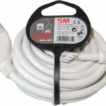 Μπαλαντέζα Προέκταση Καλωδίου με Μήκος 5m Διατομής 3x1.5mm² Λευκή OPS-1505 Osio